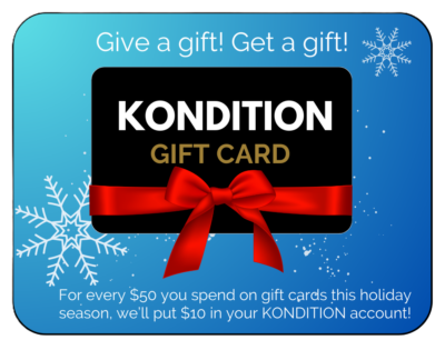 KONDITION Gift Cards